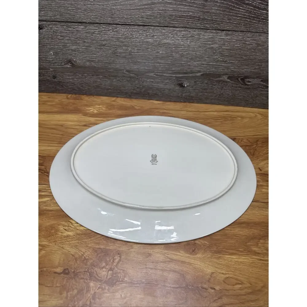 Lenox Aristocrat Gold Encrusted Oval Platter 16x12”